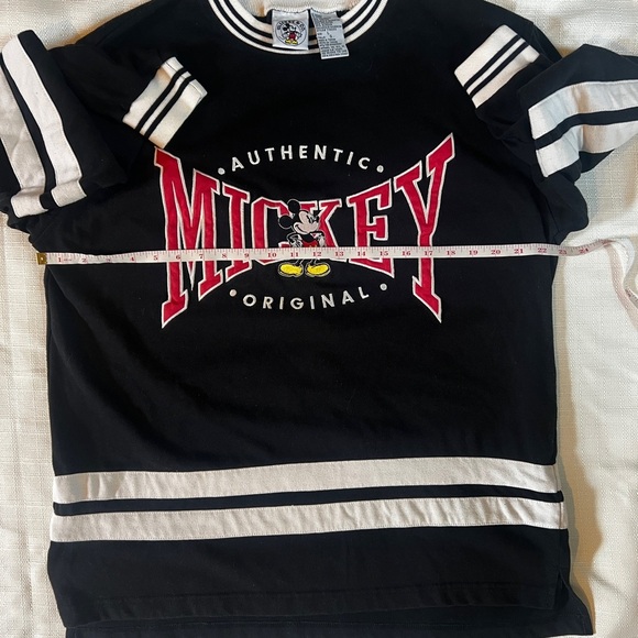 Vintage Disney Black and White Mickey Mouse Crewneck Size Large - Picture 6 of 12
